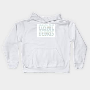 Cosmic Debris logo Kids Hoodie